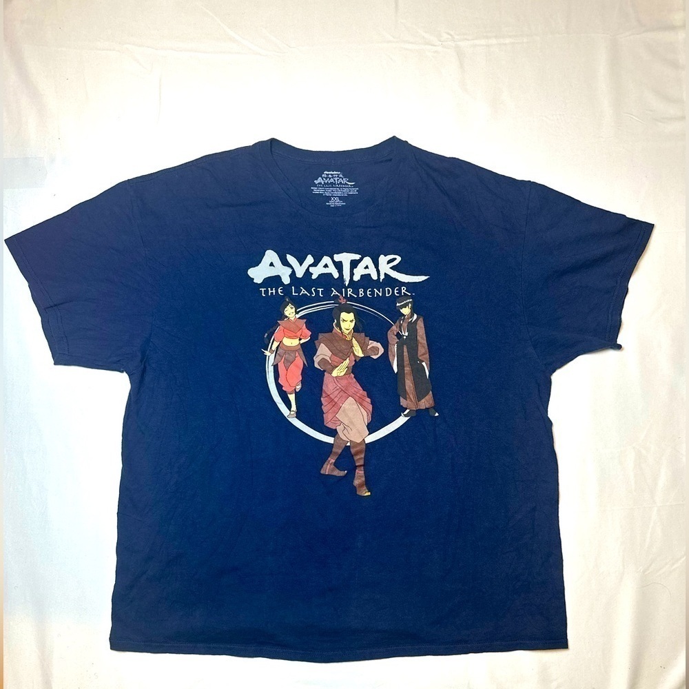 Avatar The Last Airbender Large Navy T-Shirt Aang Nickelodeon TV Series Size XXL